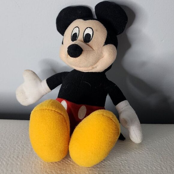 Disney MICKEY MOUSE Stuffed Animal CHARACTER PLUSH TOY - Picture 1 of 3